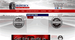 Desktop Screenshot of hancocktireriverview.com