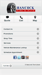 Mobile Screenshot of hancocktireriverview.com